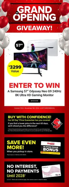 Preview of Visions weekly flyer / circulaire from shop Visions valid from Oct 23, 2026