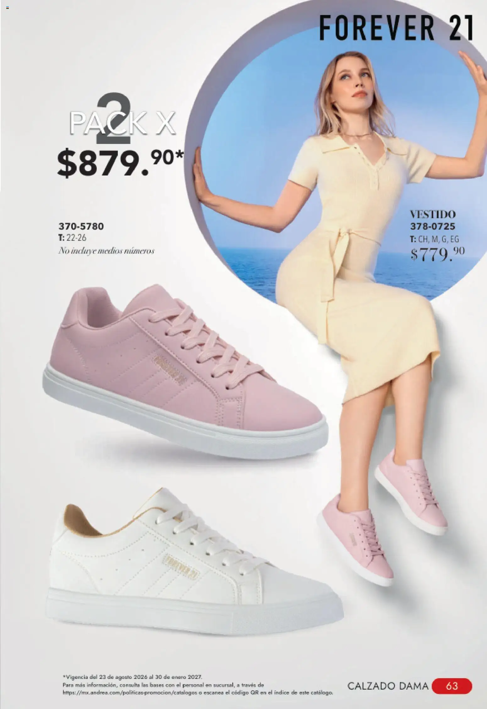 Nuevas ofertas de Andrea válidas en toda la República Mexicana desde el 23/08/2026. ¡Encuentra las mejores ofertas en Andrea catálogo Tropical! | Página: 63