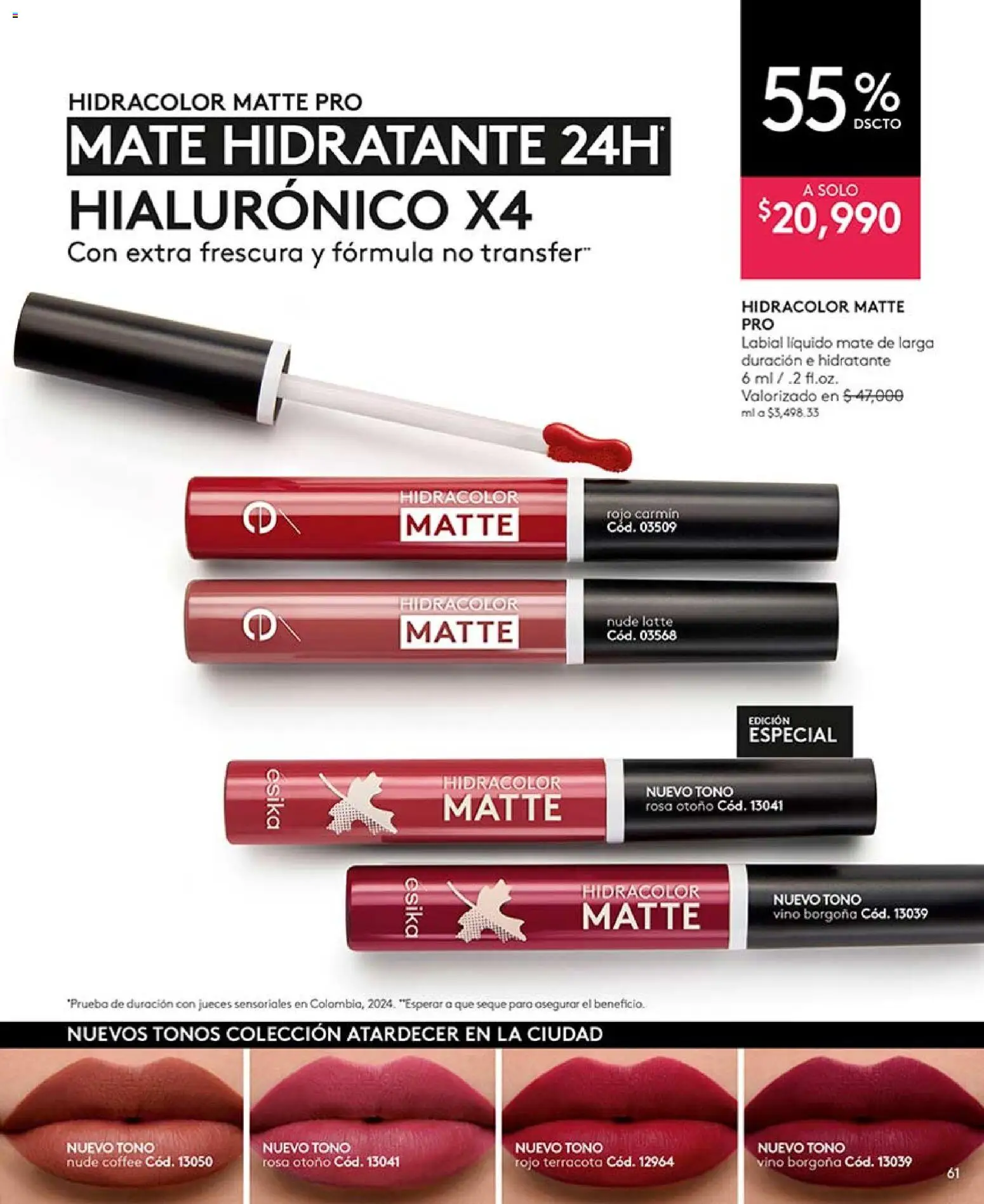 Ésika revista - valida desde el 17/07/2026 | Página: 61 | Productos: Vino