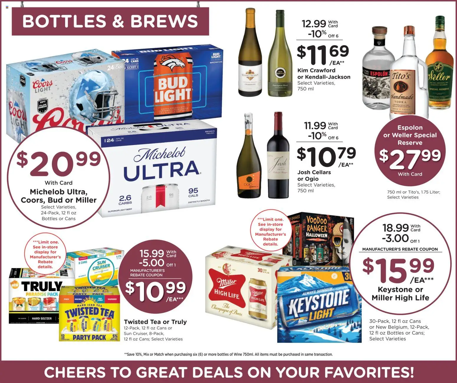 King Soopers Weekly Ad - valid from 08/19/2026 | Page: 14 | Products: Champagne, Wine, Tea, Iced tea