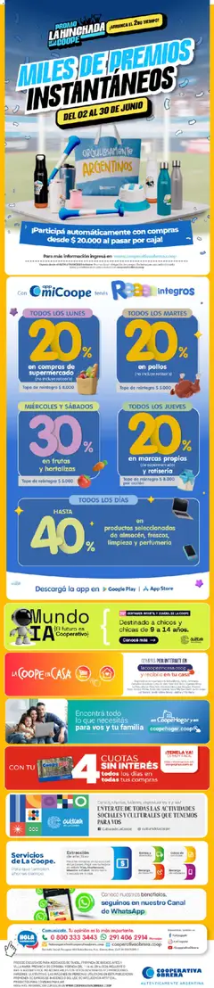 Vista previa Cooperativa Obrera catálogo válido desde el 11.06.2026 | Página: 9 | Productos: Caja