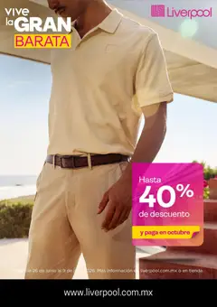 Vista previa de Liverpool catálogo Verano, nuevo folleto de la tienda, válido en México a partir del 26/06/2026