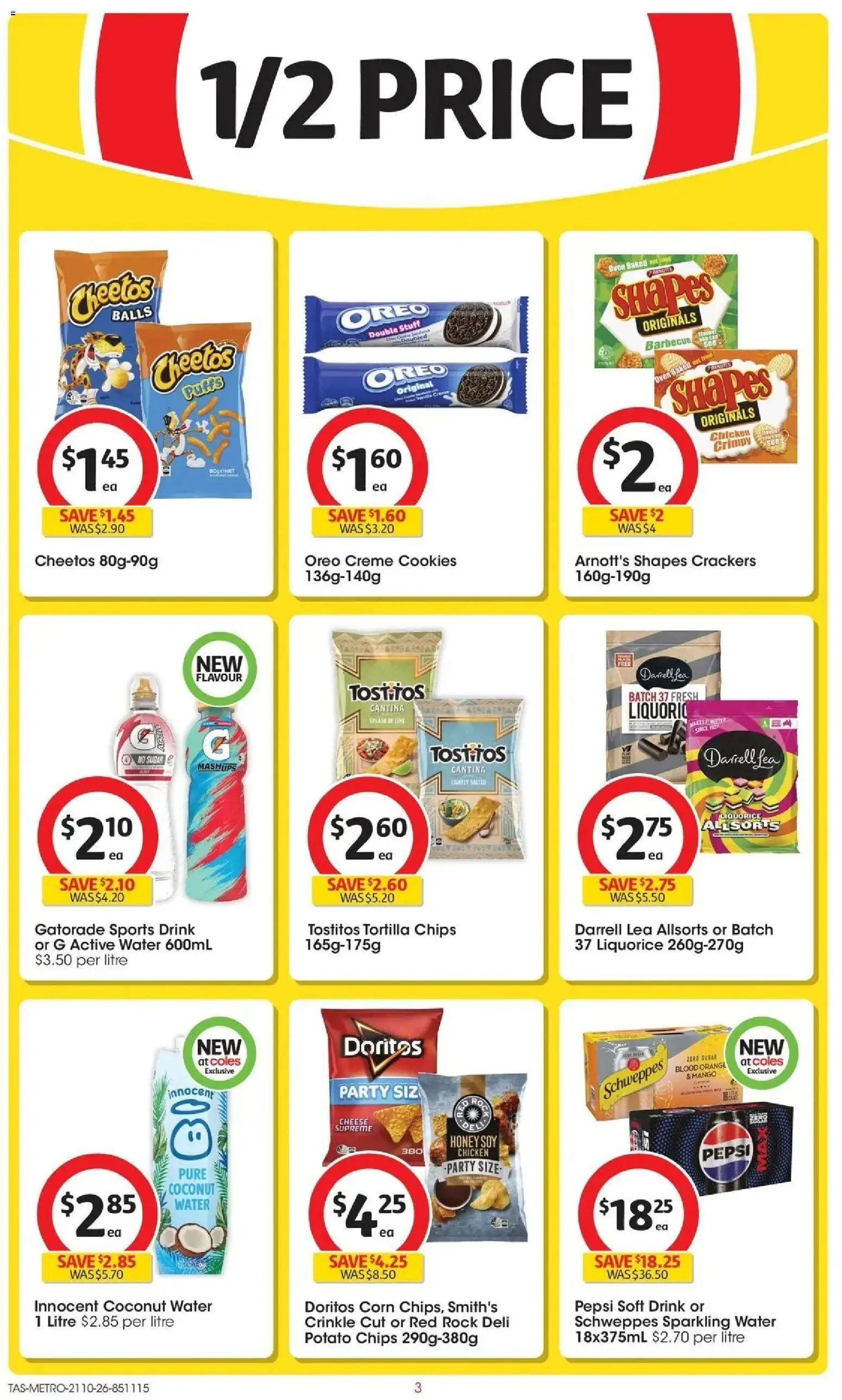 ﻿Coles catalogue valid from 21/10/2026 > Online Australia | Page: 3