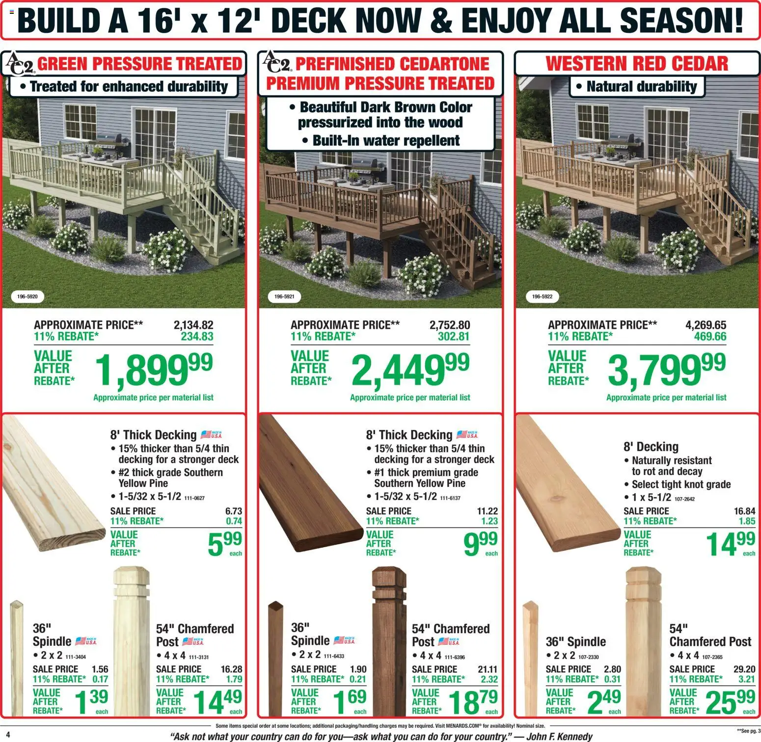 Menards Weekly Ad - valid from 20.05.2026 | Page: 6 | Products: Water