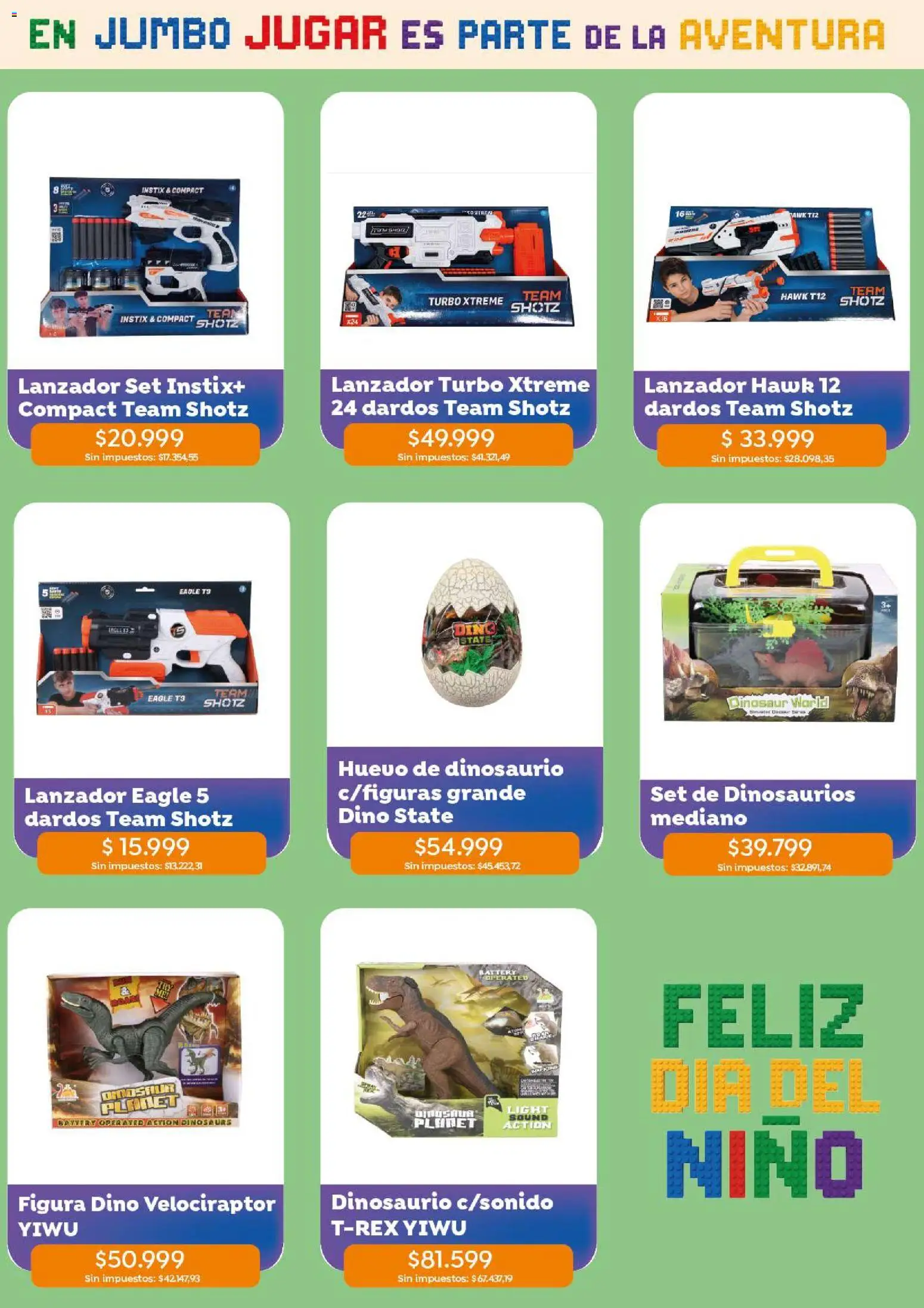 Jumbo - Especial Jugeteria Dia del Niño │ válido desde el 03/08/2026 | Página: 4 | Productos: Huevo