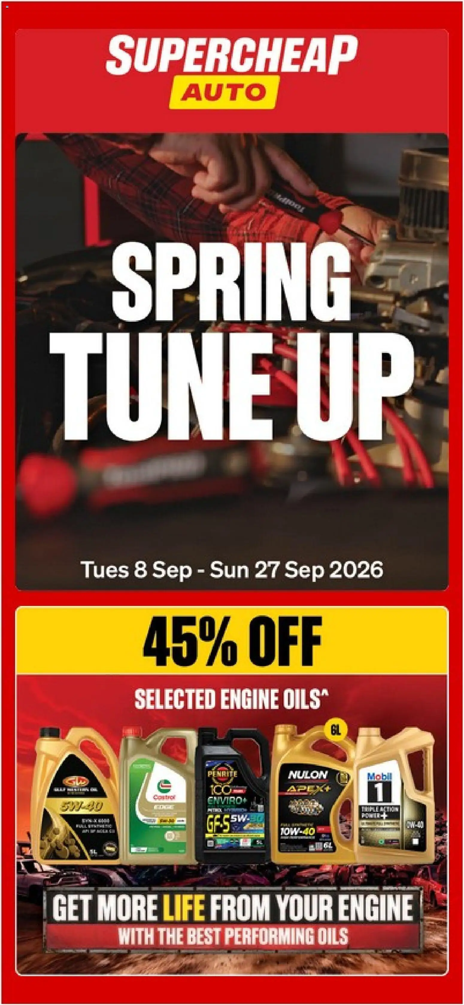 Supercheap Auto catalogue - valid from 08/09/2026 | Page: 1