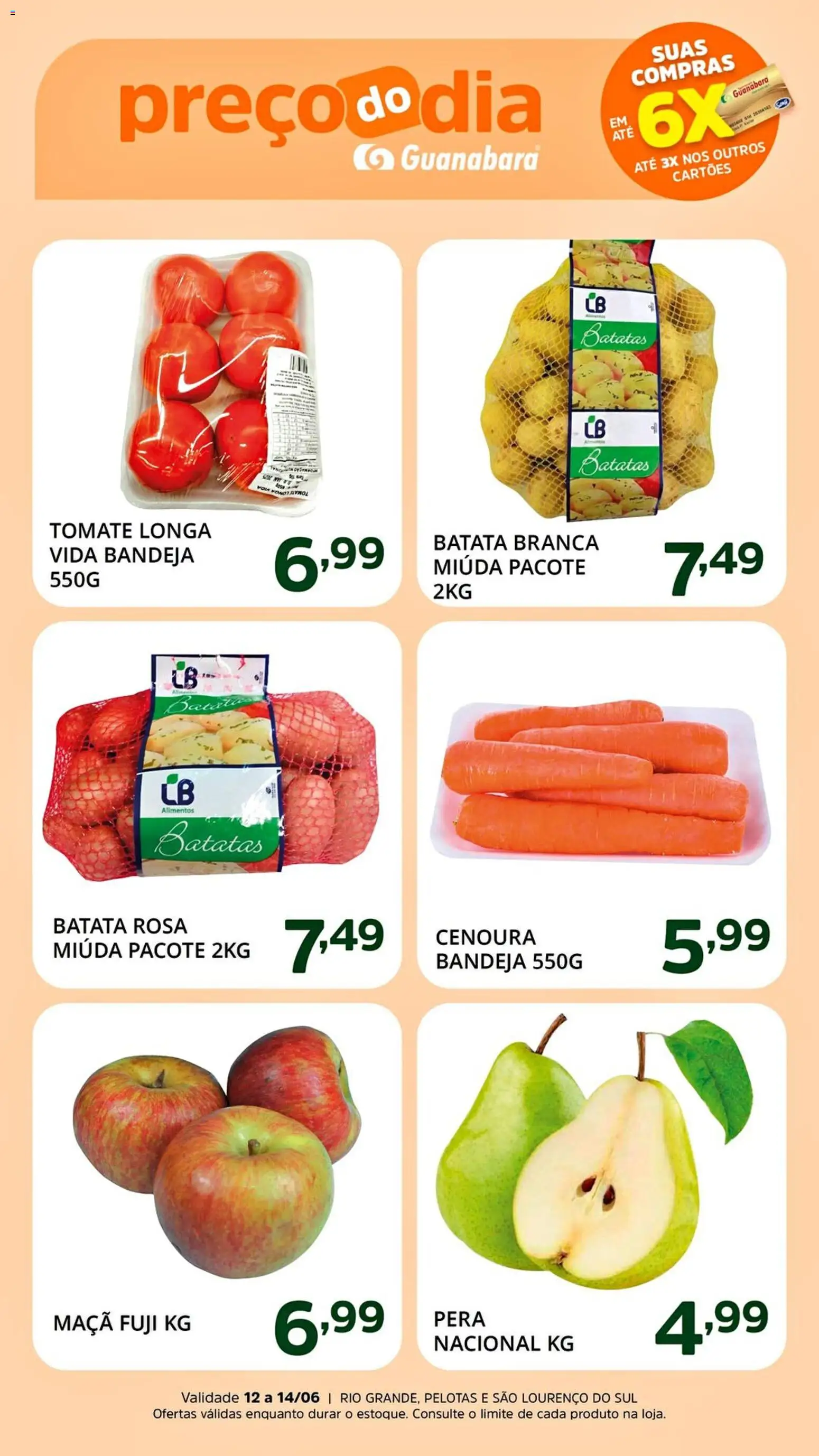 Supermercado Guanabara Folheto - válido de 12.06.2026 | Página: 1