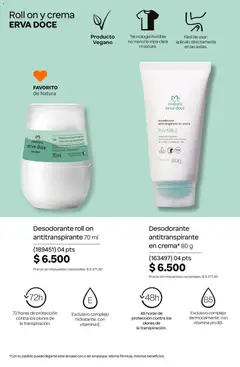 Vista previa Catálogo Natura Ciclo 10 válido desde el 30/06/2026 | Página: 232 | Productos: Desodorante, Antitranspirante, Ropa, Crema