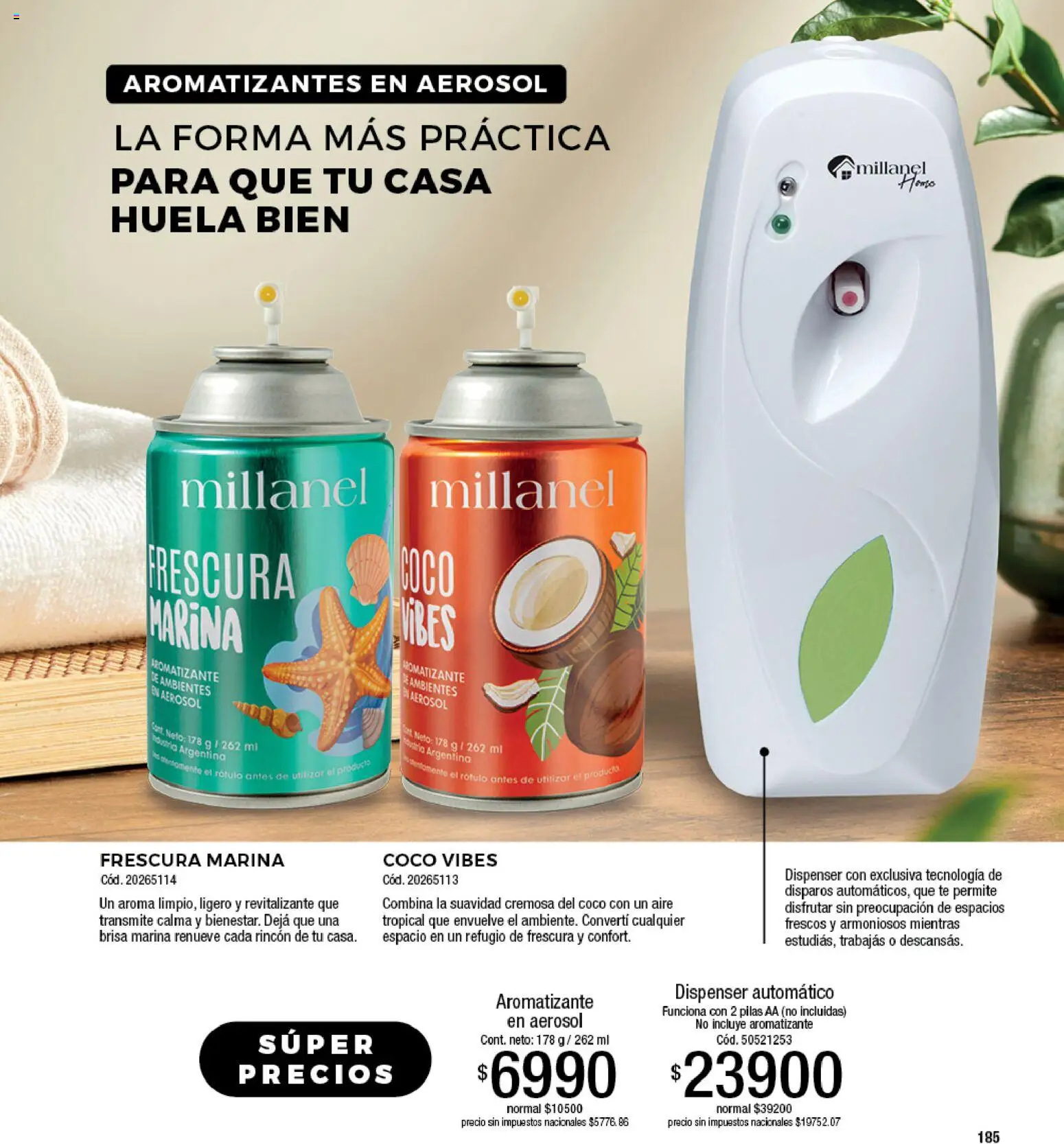 Millanel catálogo │ válido desde el 19/10/2026 | Página: 185