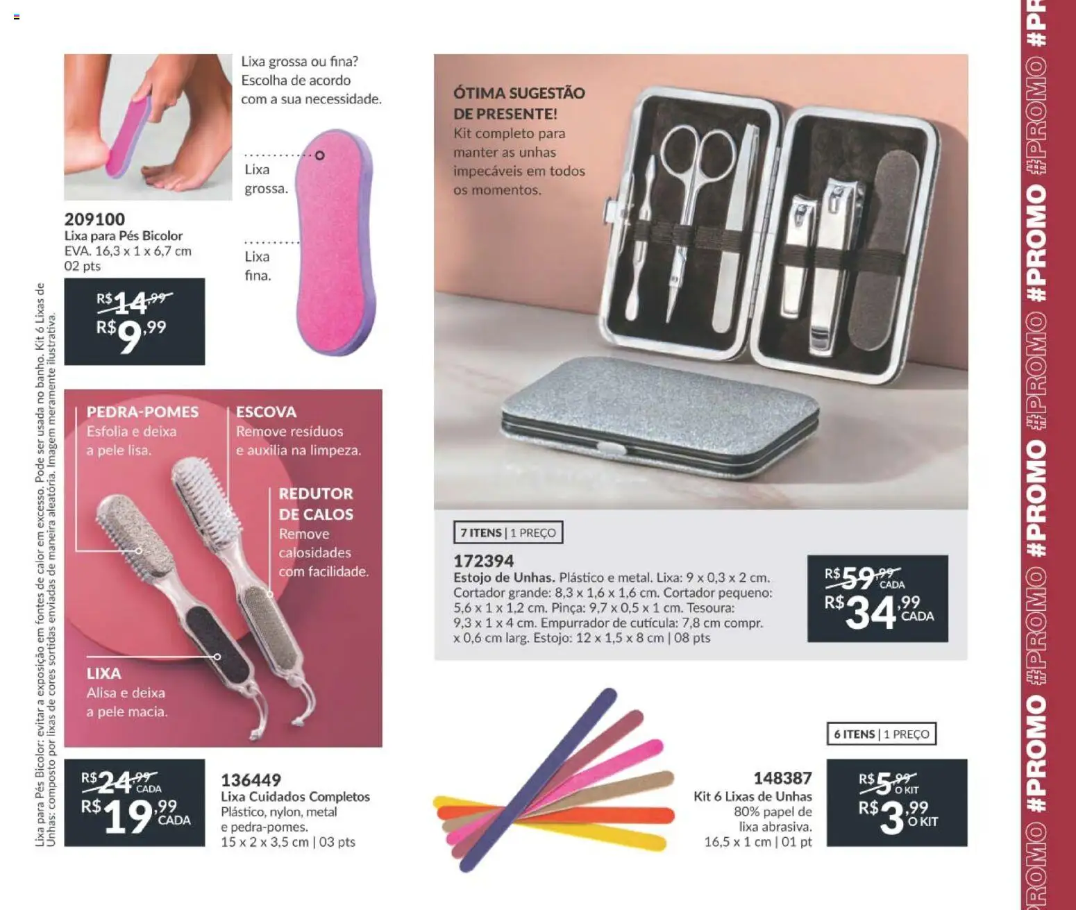 Avon Folheto - válido de 29/06/2026 | Página: 57 | Produtos: Escova, Tesoura, Lixa, Cortador