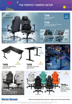 Preview of Harvey Norman Computers Smart Tech Smart Savings Digital Catalogue - valid from 19.05.2026 | Page: 32 | Products: Chair, Accessories, Pillow