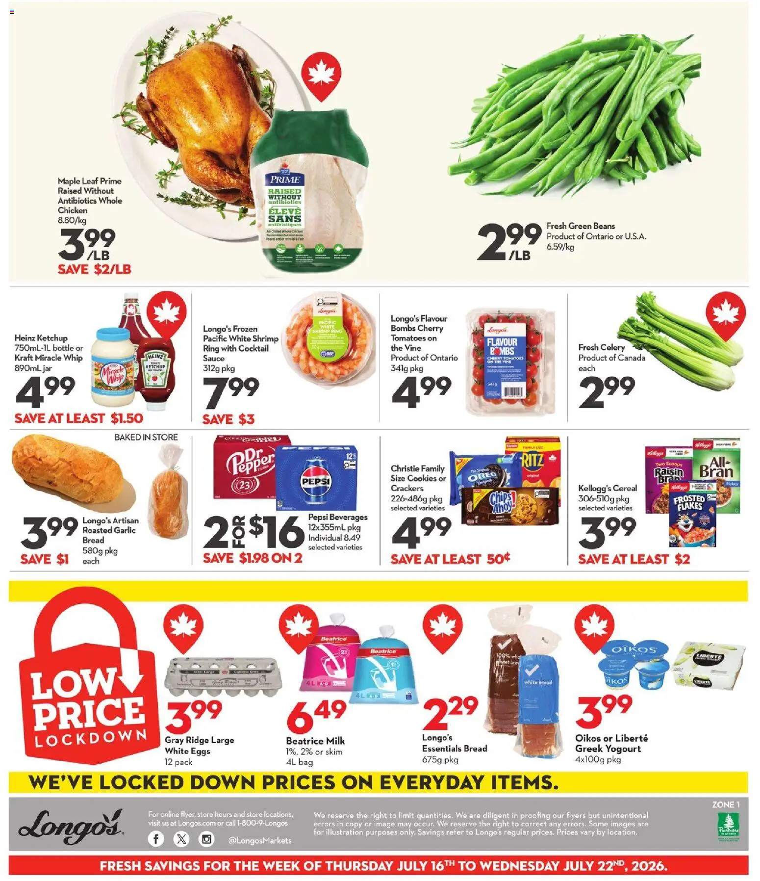 Longo's flyer valid from Jul 16, 2026 | Page: 3