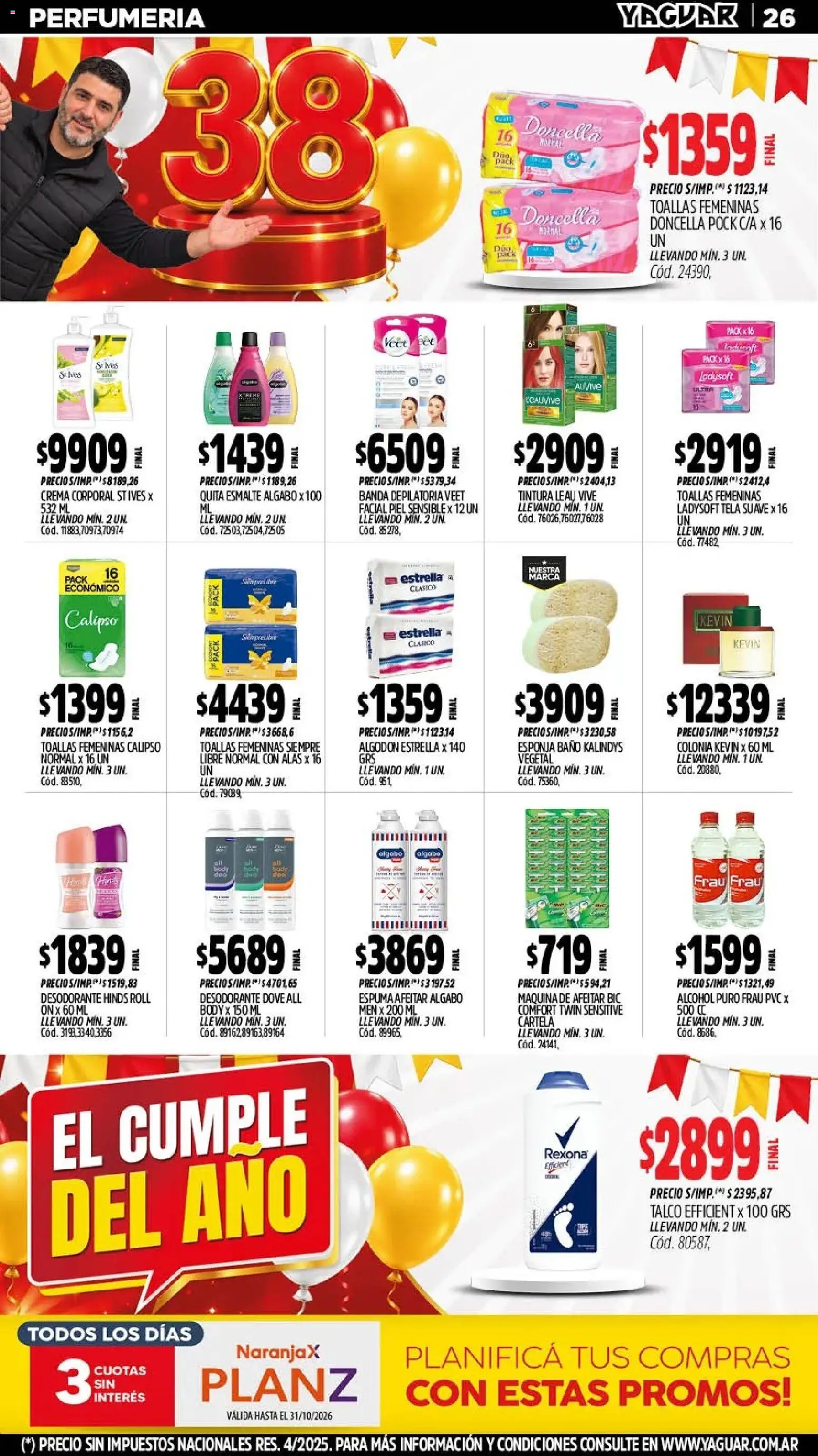 Yaguar - Oferta Semanal Mendoza │ válido desde el 05/10/2026 | Página: 23