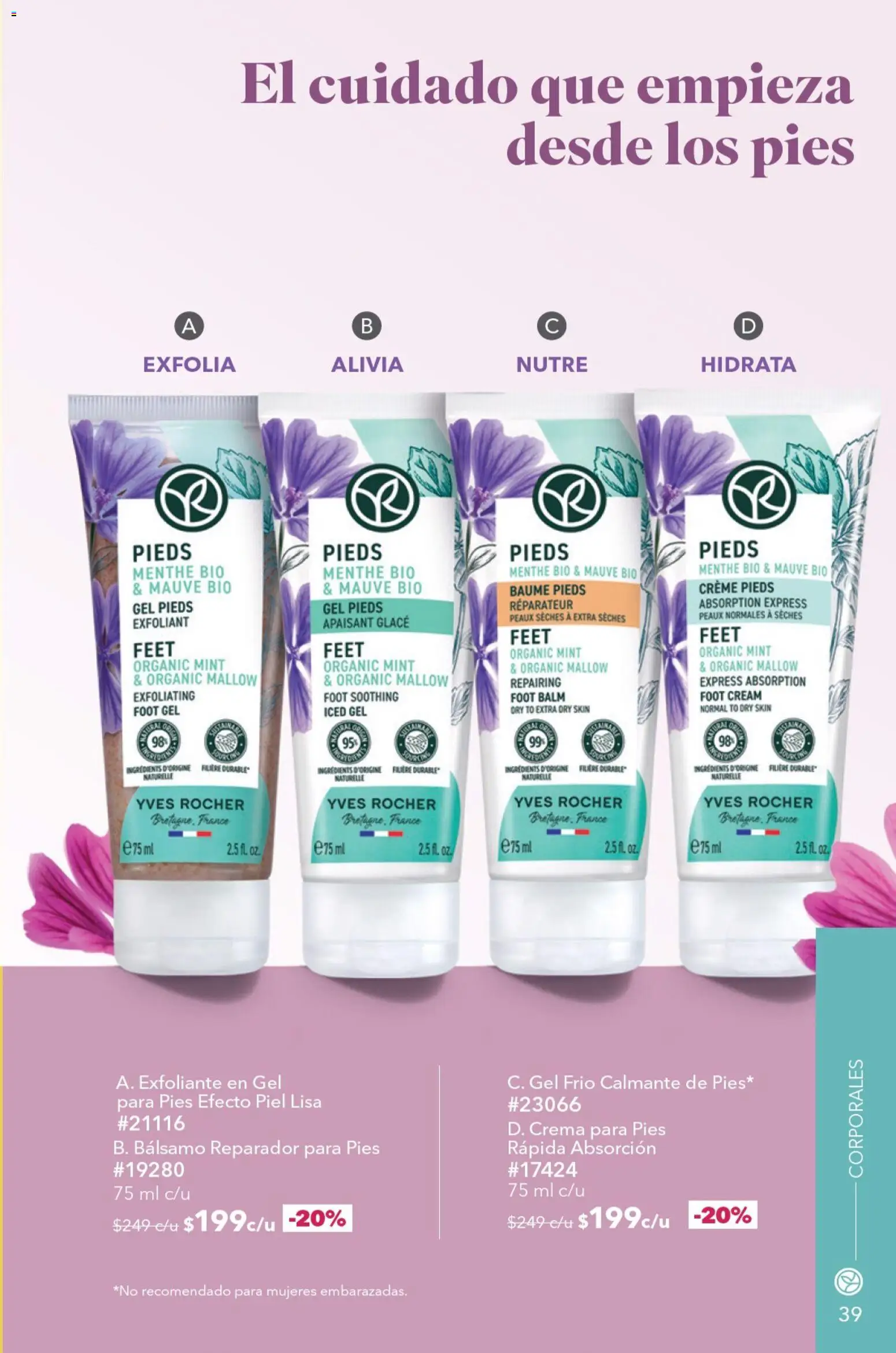 Nuevas ofertas de Yves Rocher válidas en toda la República Mexicana desde el 23.06.2026. ¡Encuentra las mejores ofertas en Yves Rocher campaña 9 2026! | Página: 41
