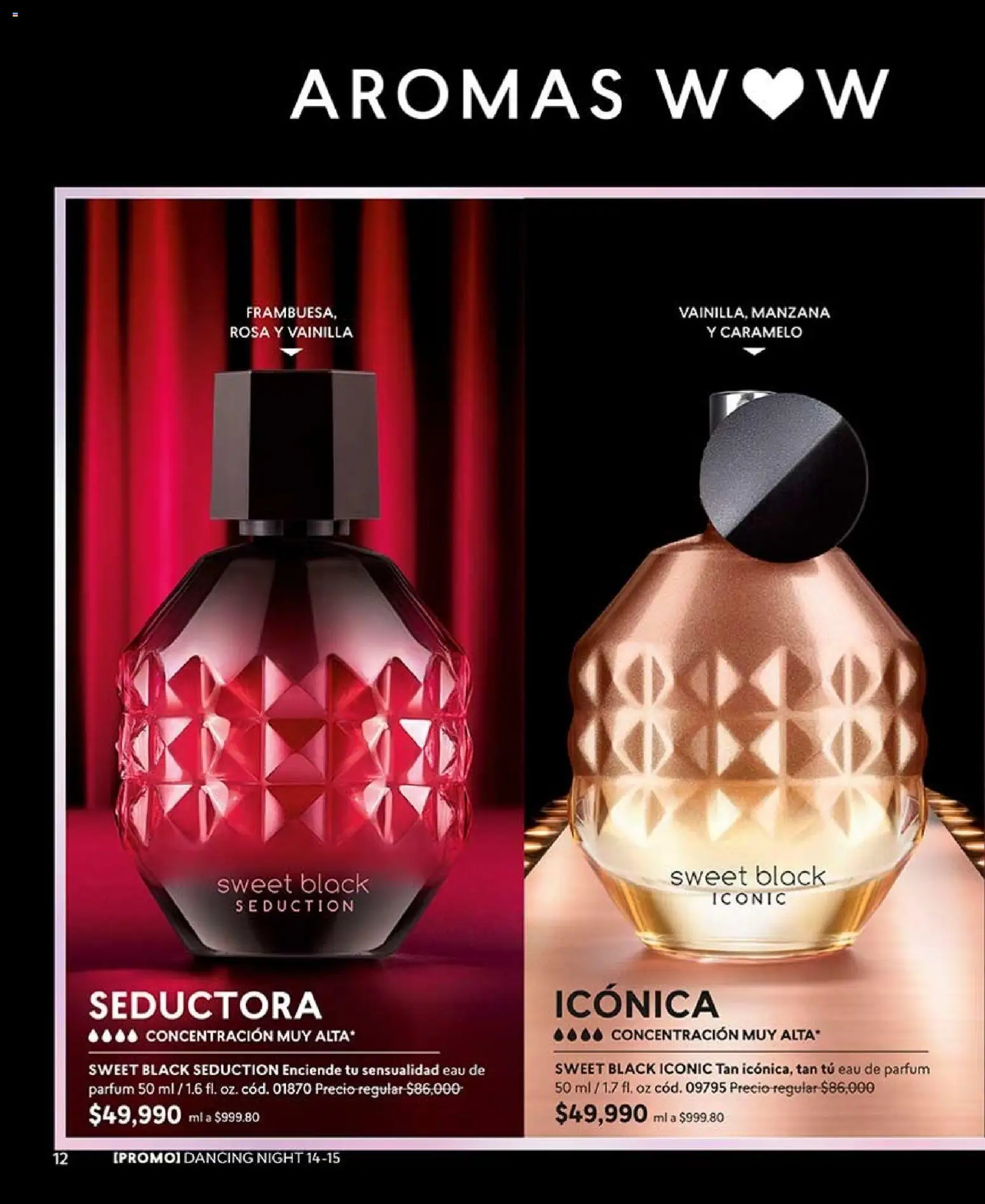 CyZone revista - valida desde el 10/08/2026 | Página: 12 | Productos: Manzana, Vainilla