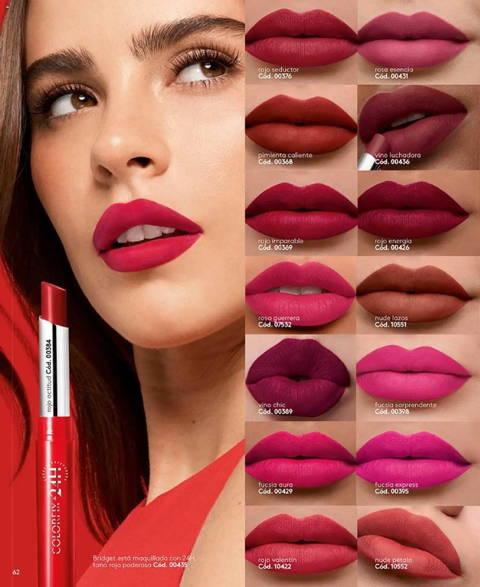 Ésika revista - valida desde el 07/08/2026 | Página: 62 | Productos: Pimienta, Vino