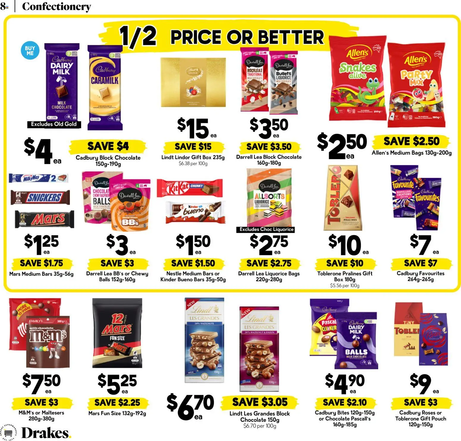 Drakes catalogue - valid from 17.06.2026 | Page: 8 | Products: Box, Milk, Dairy, Chocolate