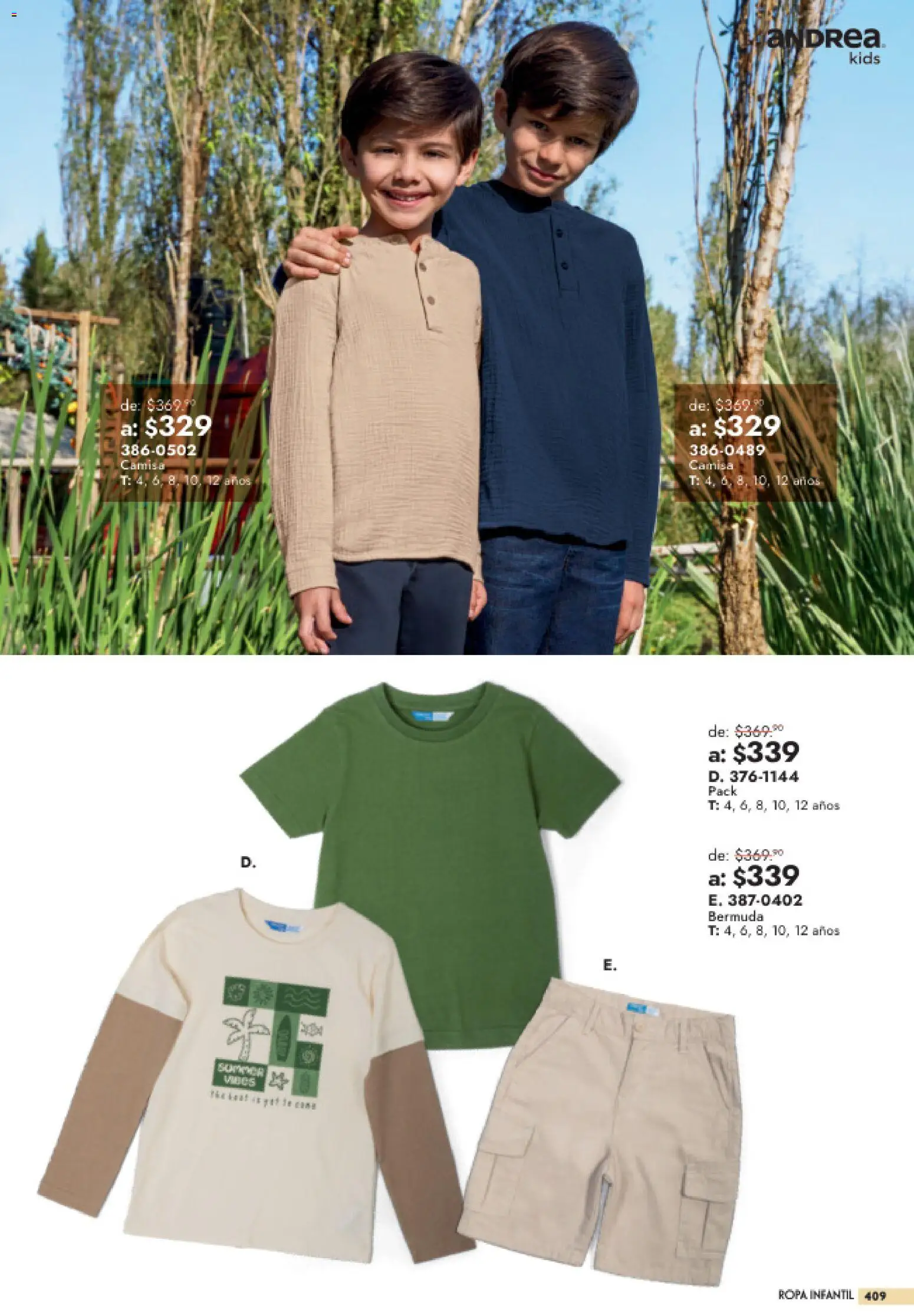 Nuevas ofertas de Andrea válidas en toda la República Mexicana desde el 26/07/2026. ¡Encuentra las mejores ofertas en Andrea catálogo Outlet! | Página: 409