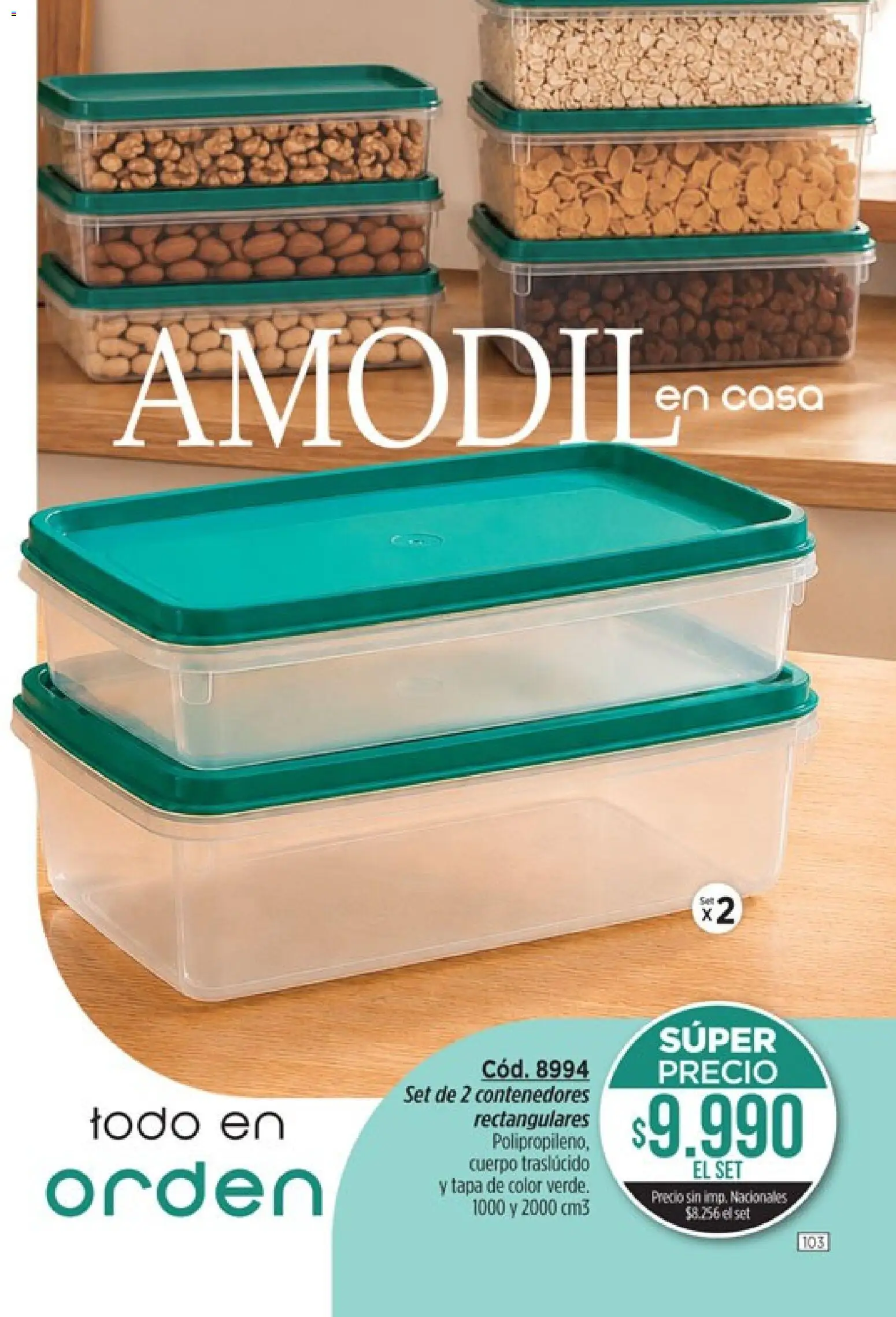 Catálogo Amodil Campaña 12 │ válido desde el 30/06/2026 | Página: 103