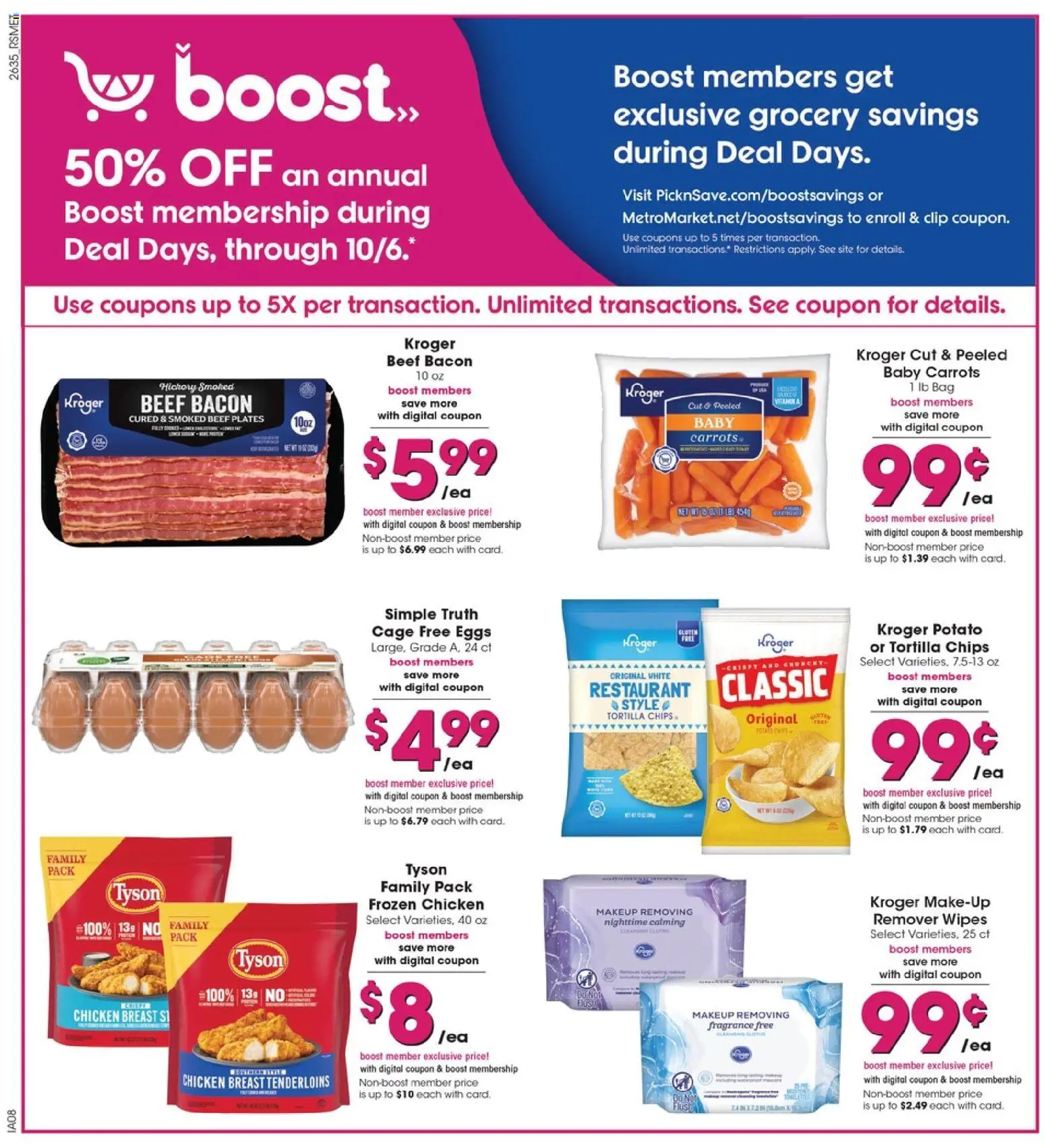 Pick ‘n Save Weekly Ad - valid from 09/30/2026 | Page: 8 | Products: Fragrance, Chicken, Beef, Bag