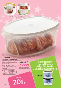 Vista previa Tupperware Folleto válido desde el 02/06/2026 | Página: 57 | Productos: Bowl, Bandeja, Heladera