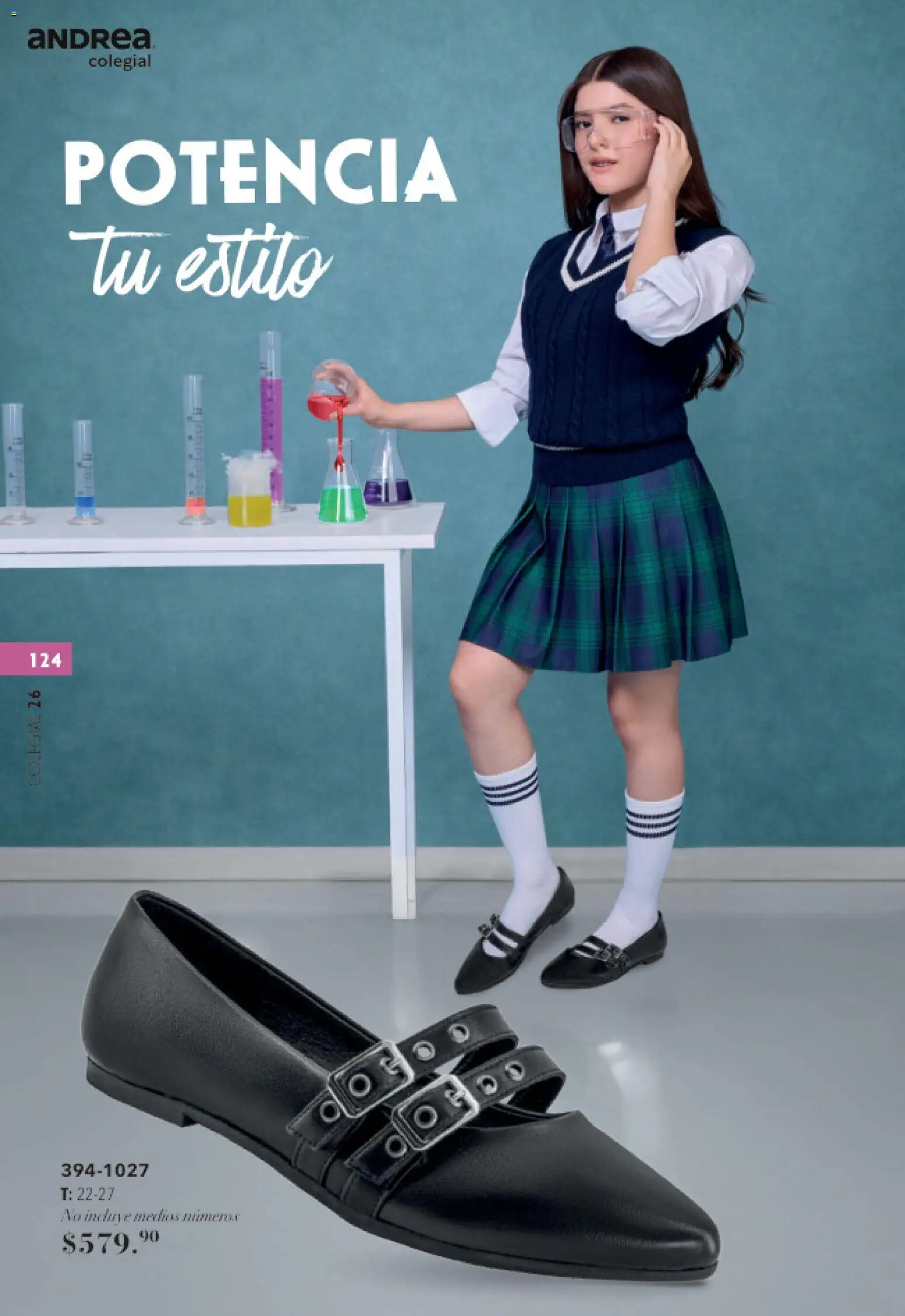 Nuevas ofertas de Andrea válidas en toda la República Mexicana desde el 23/05/2026. ¡Encuentra las mejores ofertas en Andrea catálogo Colegial! | Página: 124