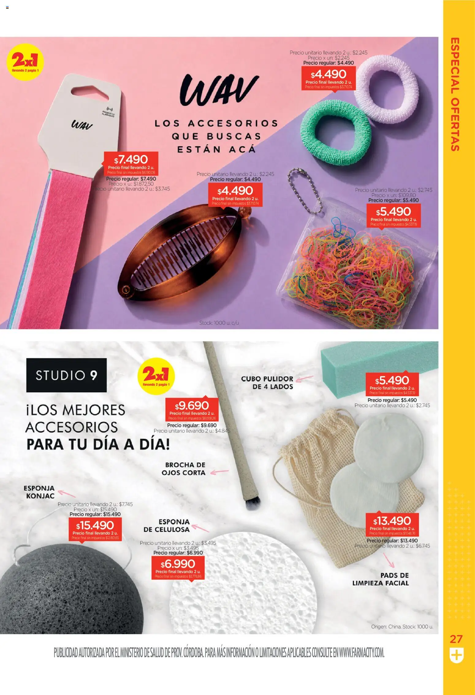 Farmacity catálogo │ válido desde el 02.06.2026 | Página: 27 | Productos: Esponja