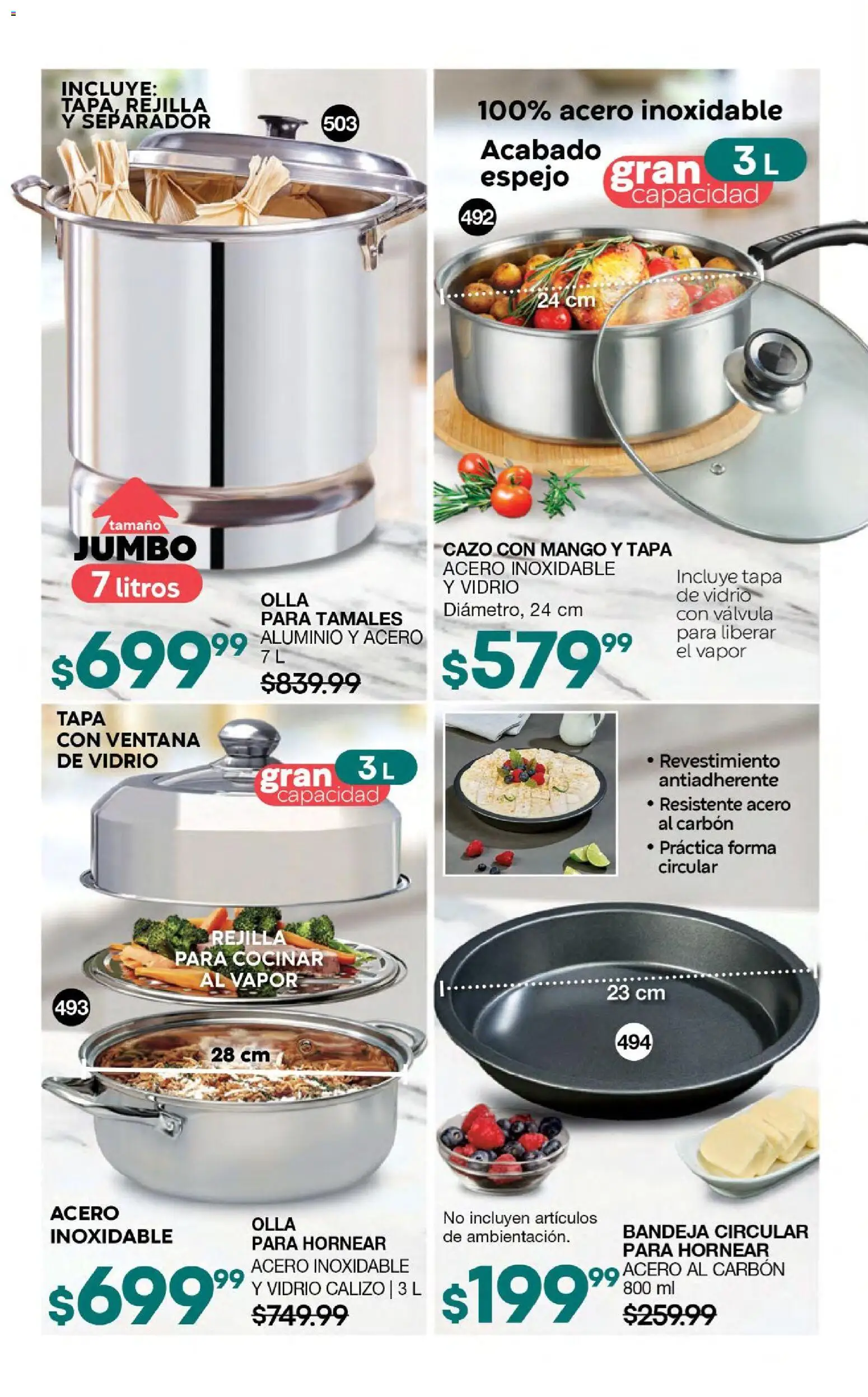 Nuevas ofertas de Fuller válidas en toda la República Mexicana desde el 24.06.2026. ¡Encuentra las mejores ofertas en Fuller campaña 6 2026! | Página: 104 | Productos: Bandeja, Válvula, Rejilla, Olla