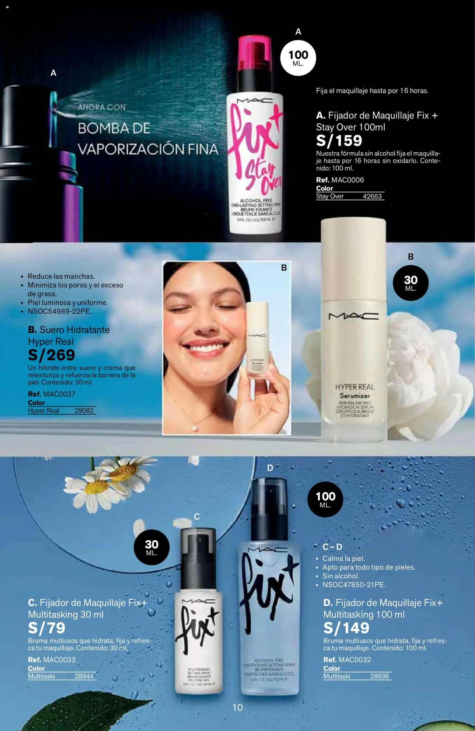 Catálogo Leonisa válido desde 04.06.2026 | Página: 10 | Productos: Crema, Maquillaje