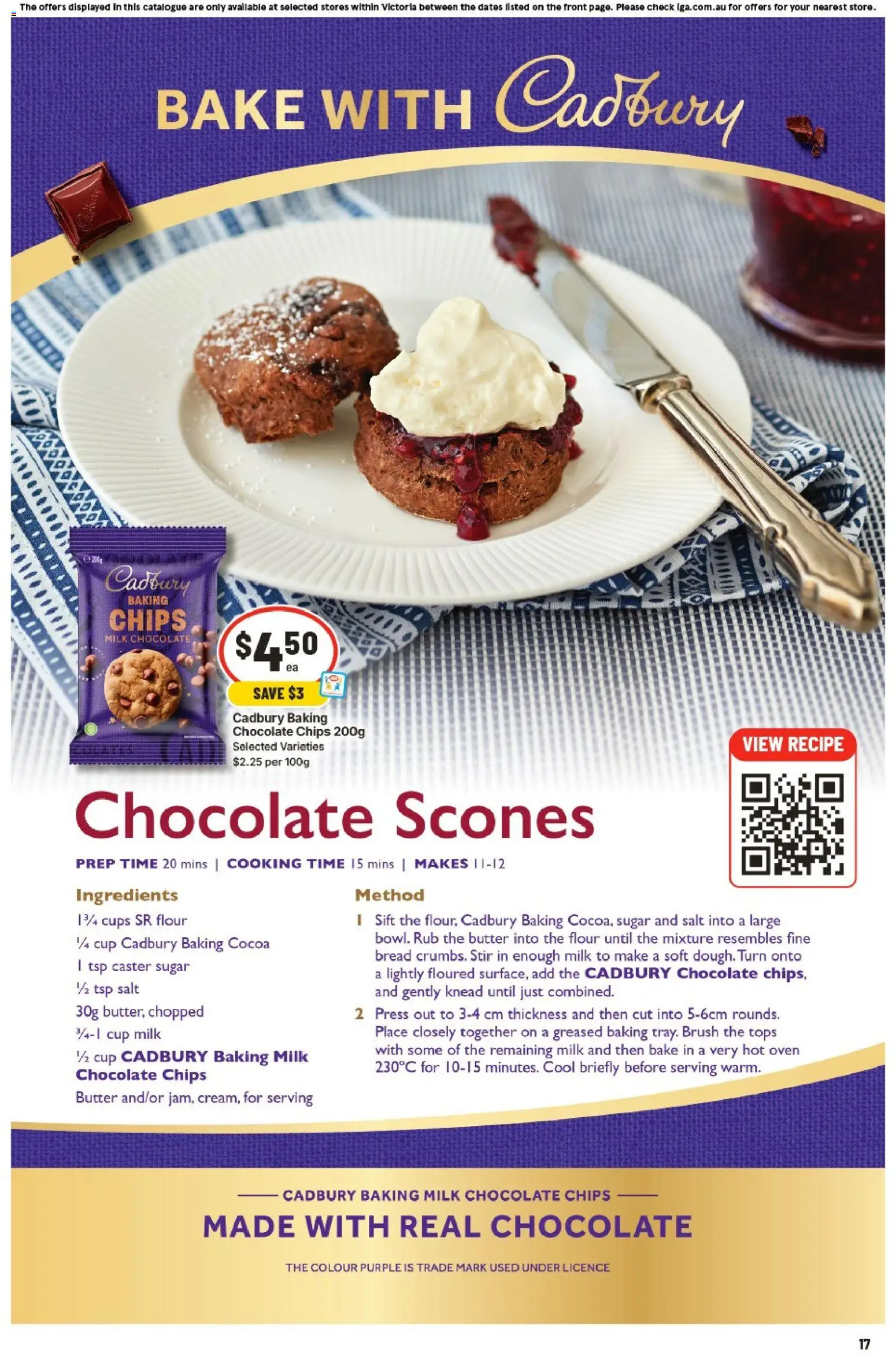 IGA catalogue - valid from 06.05.2026 | Page: 15 | Products: Flour, Bread, Sugar, Press