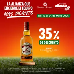 Vista previa de Bodegas Alianza catálogo La Alianza que enciende el equipo más picante, nuevo folleto de la tienda, válido en México a partir del 18.05.2026