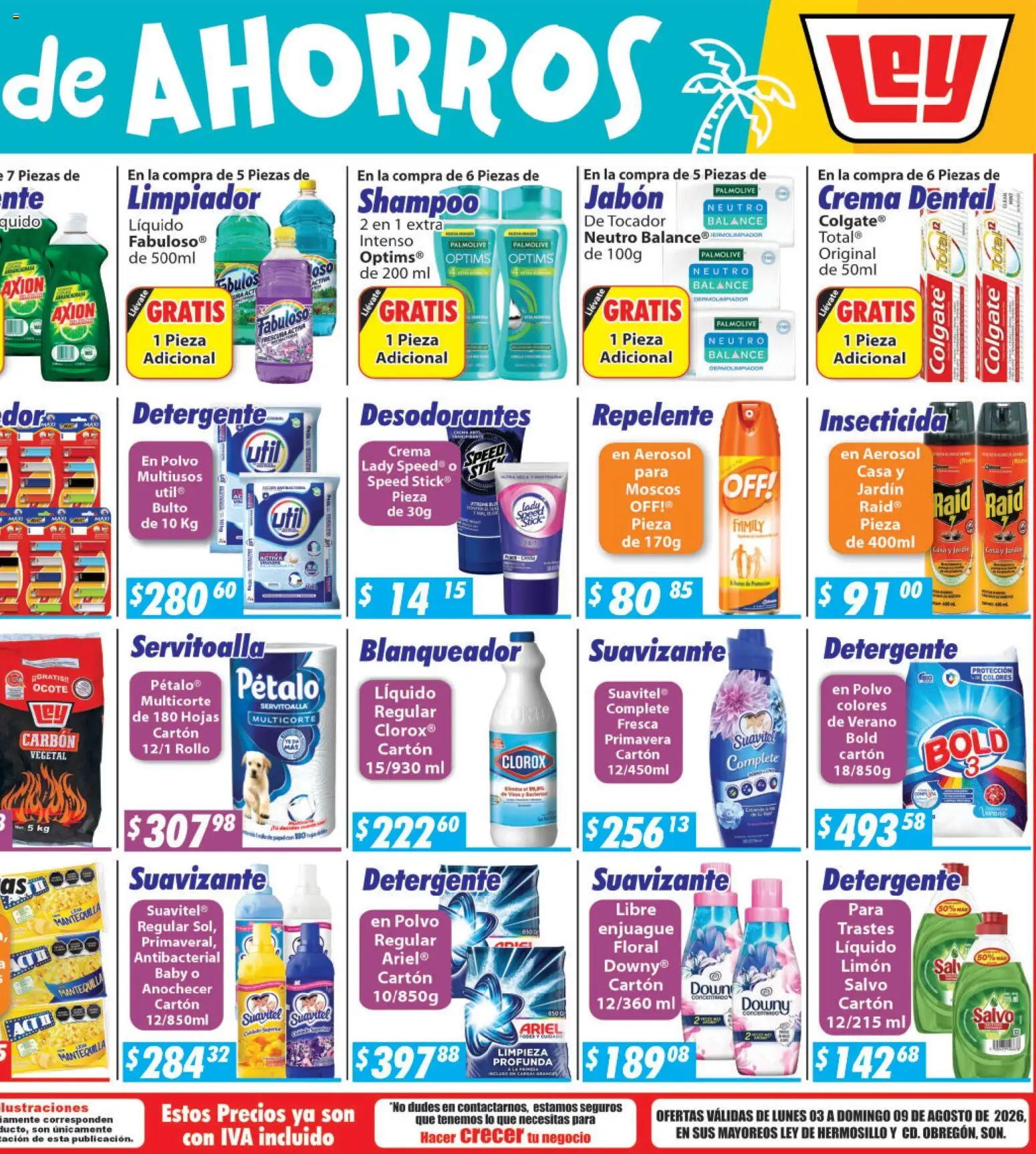 Nuevas ofertas de Casa Ley válidas en toda la República Mexicana desde el 03/08/2026. ¡Encuentra las mejores ofertas en Casa Ley folleto Hermosillo! | Página: 6