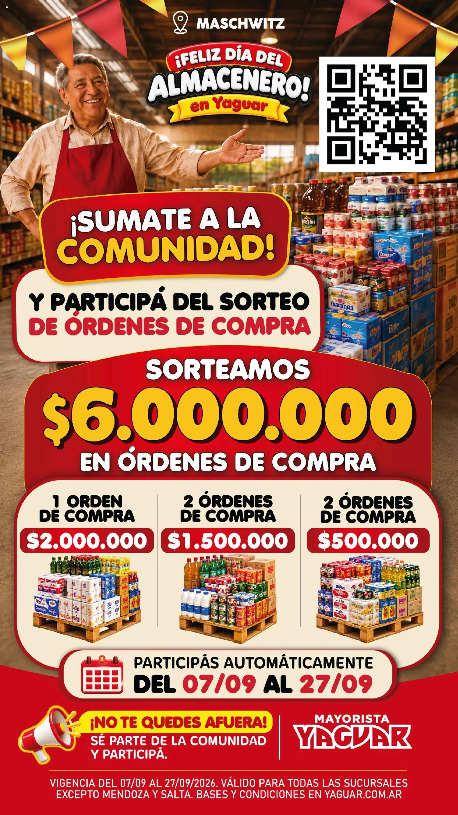 Yaguar - Escaneá y participá Maschwitz │ válido desde el 07/09/2026 | Página: 1 | Productos: Té