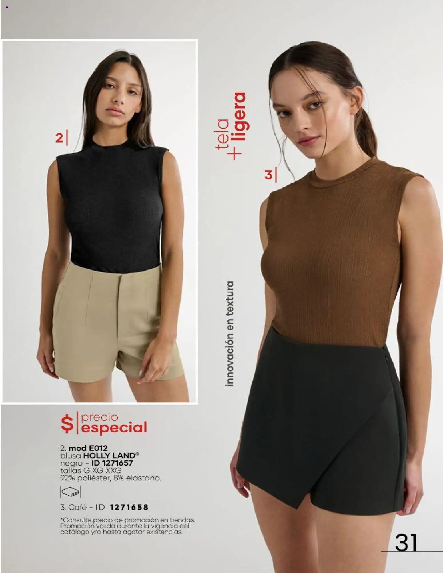 Nuevas ofertas de Price Shoes válidas en toda la República Mexicana desde el 16.06.2026. ¡Encuentra las mejores ofertas en Price Shoes catálogo Cierre de temporada! | Página: 31 | Productos: Blusa, Café