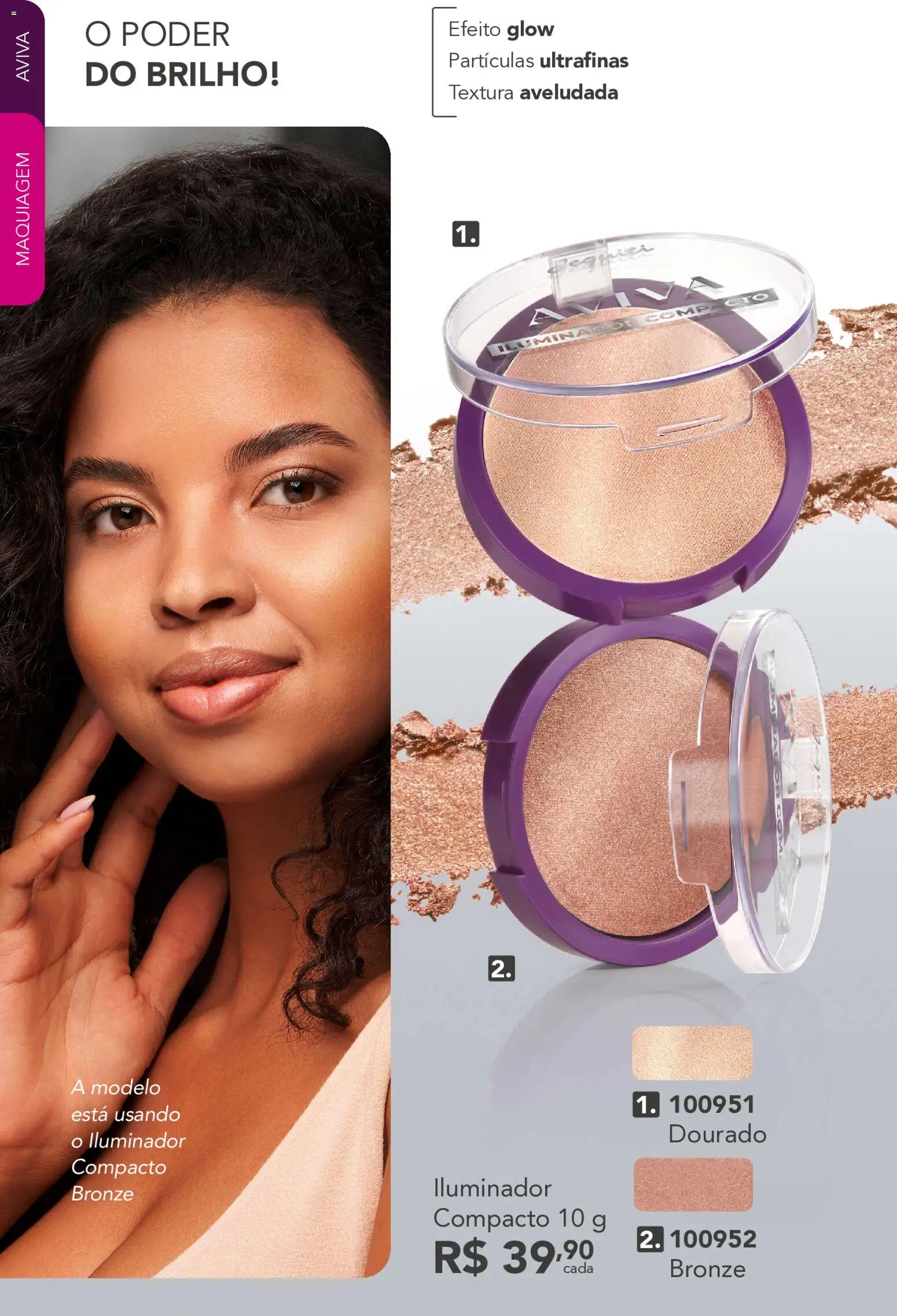 Jequiti Folheto - válido de 07/08/2026 | Página: 20 | Produtos: Maquiagem, Iluminador