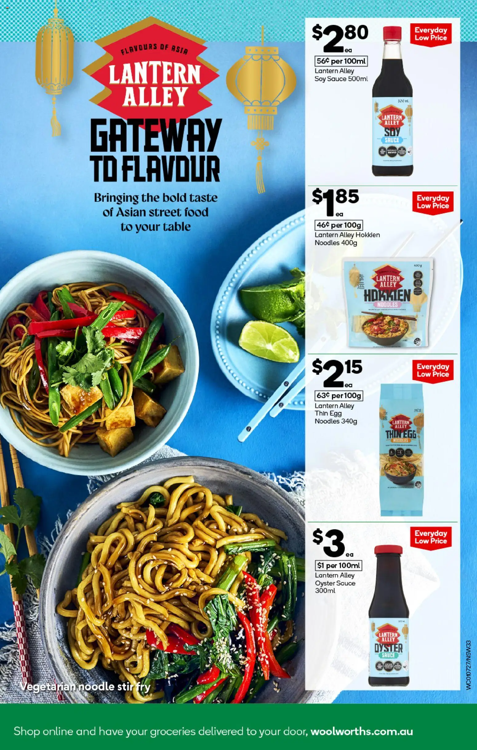Woolworths catalogue - valid from 01/07/2026 | Page: 33 | Products: Table, Noodles, Sauce