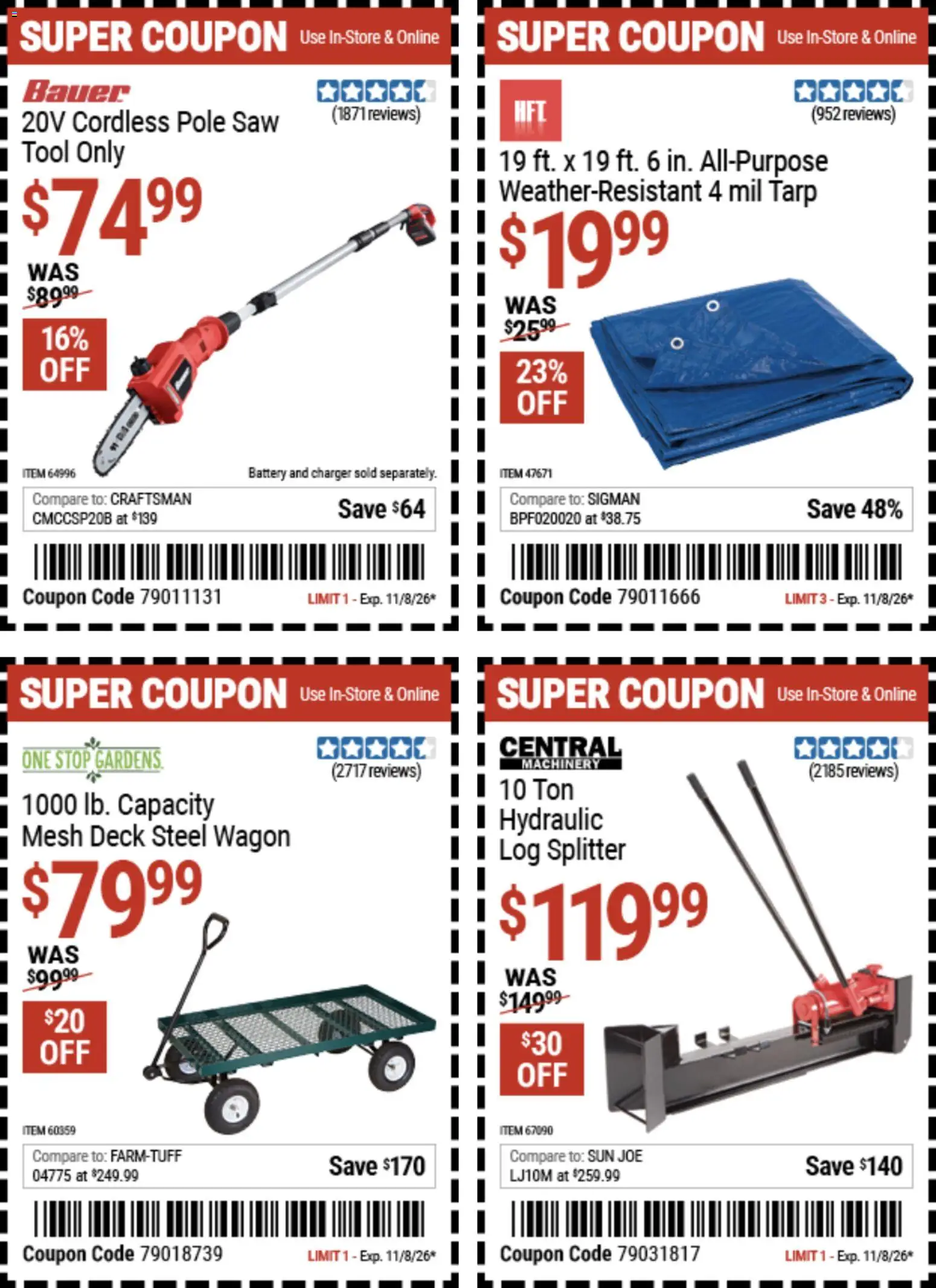 Harbor Freight Weekly Ad - valid from 10/26/2026 | Page: 12