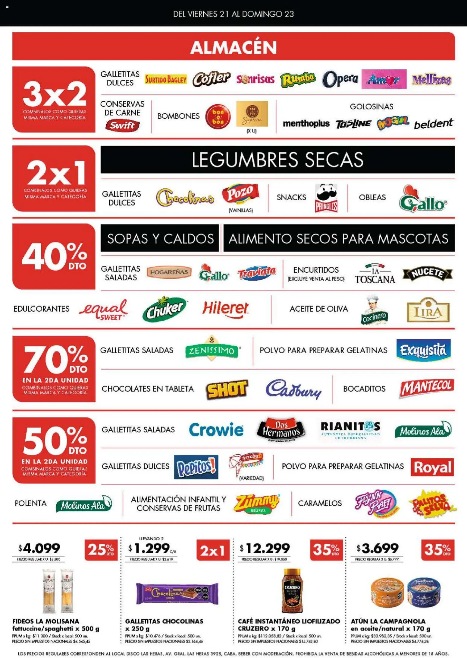 Disco ofertas │ válido desde el 20/08/2026 | Página: 2 | Productos: Sopas, Conservas, Oliva, Golosinas