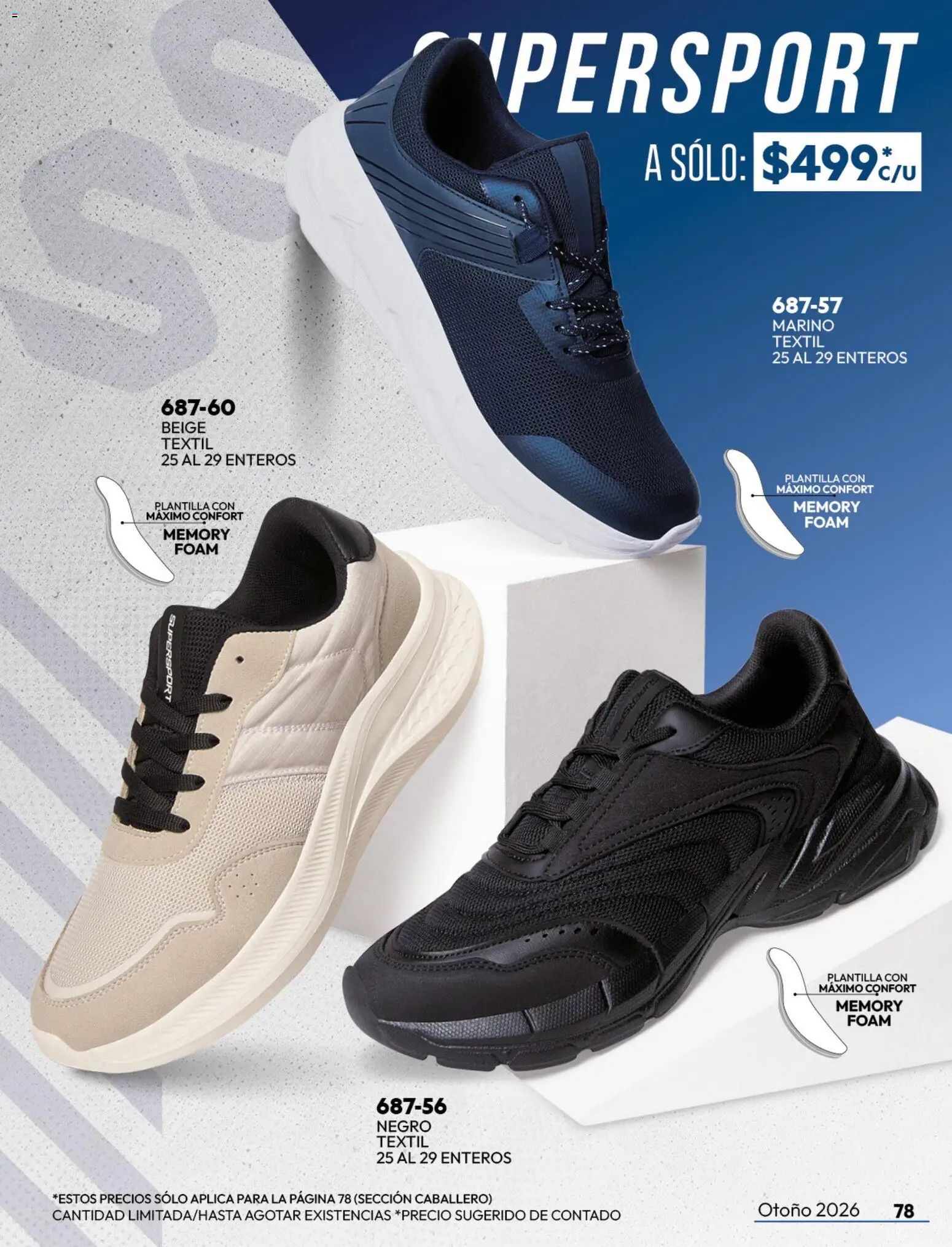 Nuevas ofertas de Cklass válidas en toda la República Mexicana desde el 08/07/2026. ¡Encuentra las mejores ofertas en Cklass catálogo Sportbrands dama! | Página: 226