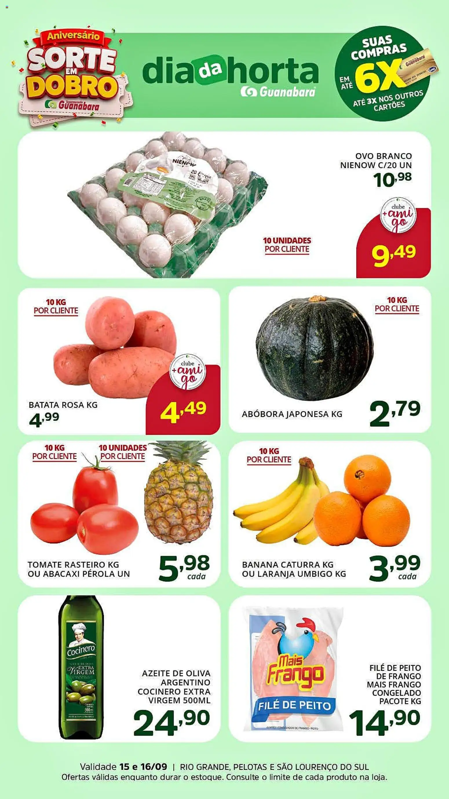 Supermercado Guanabara Folheto - válido de 15/09/2026 | Página: 1