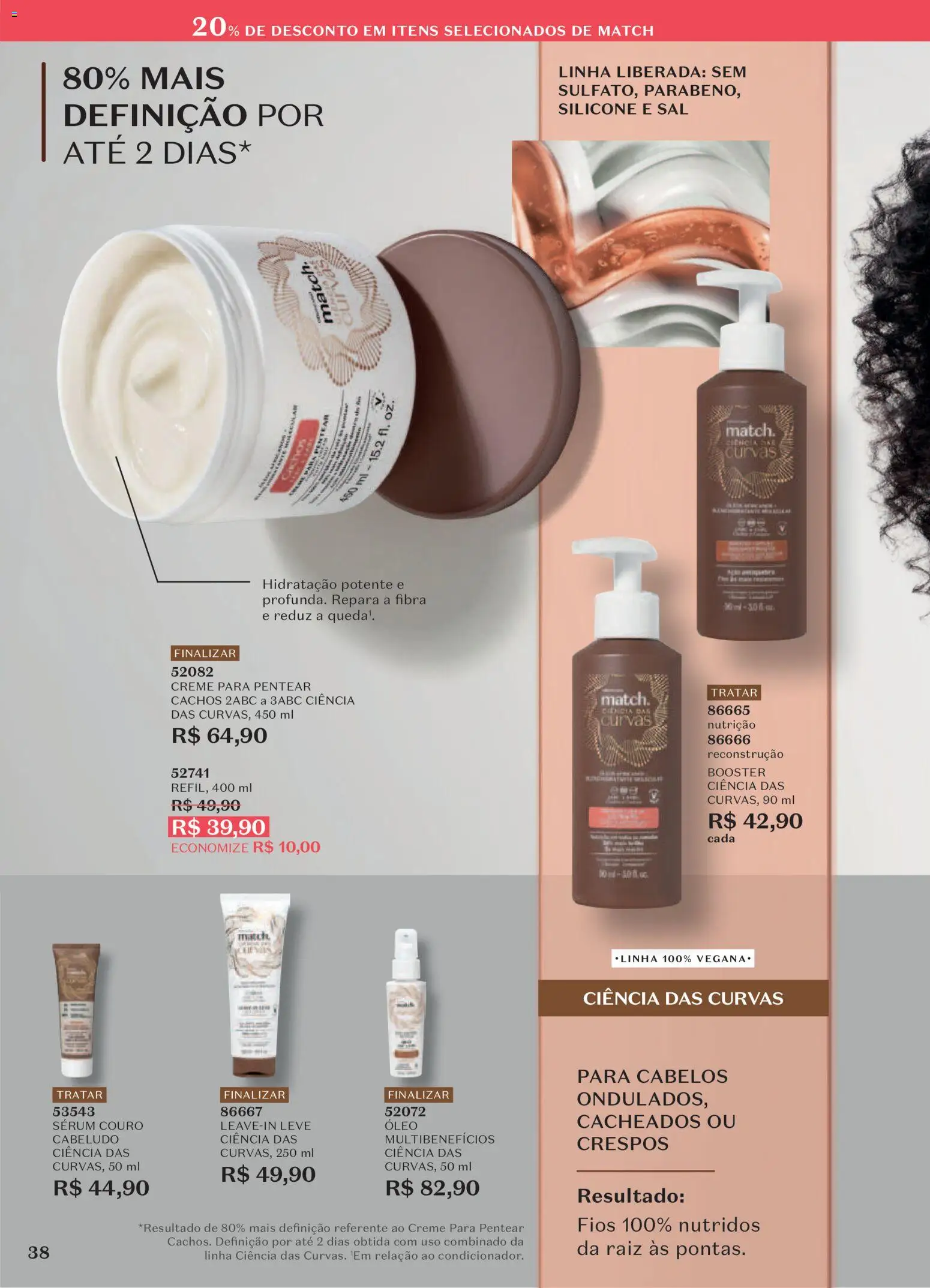 O Boticário Folheto - válido de 29/06/2026 | Página: 42 | Produtos: Óleo, Sérum, Creme para pentear, Sal