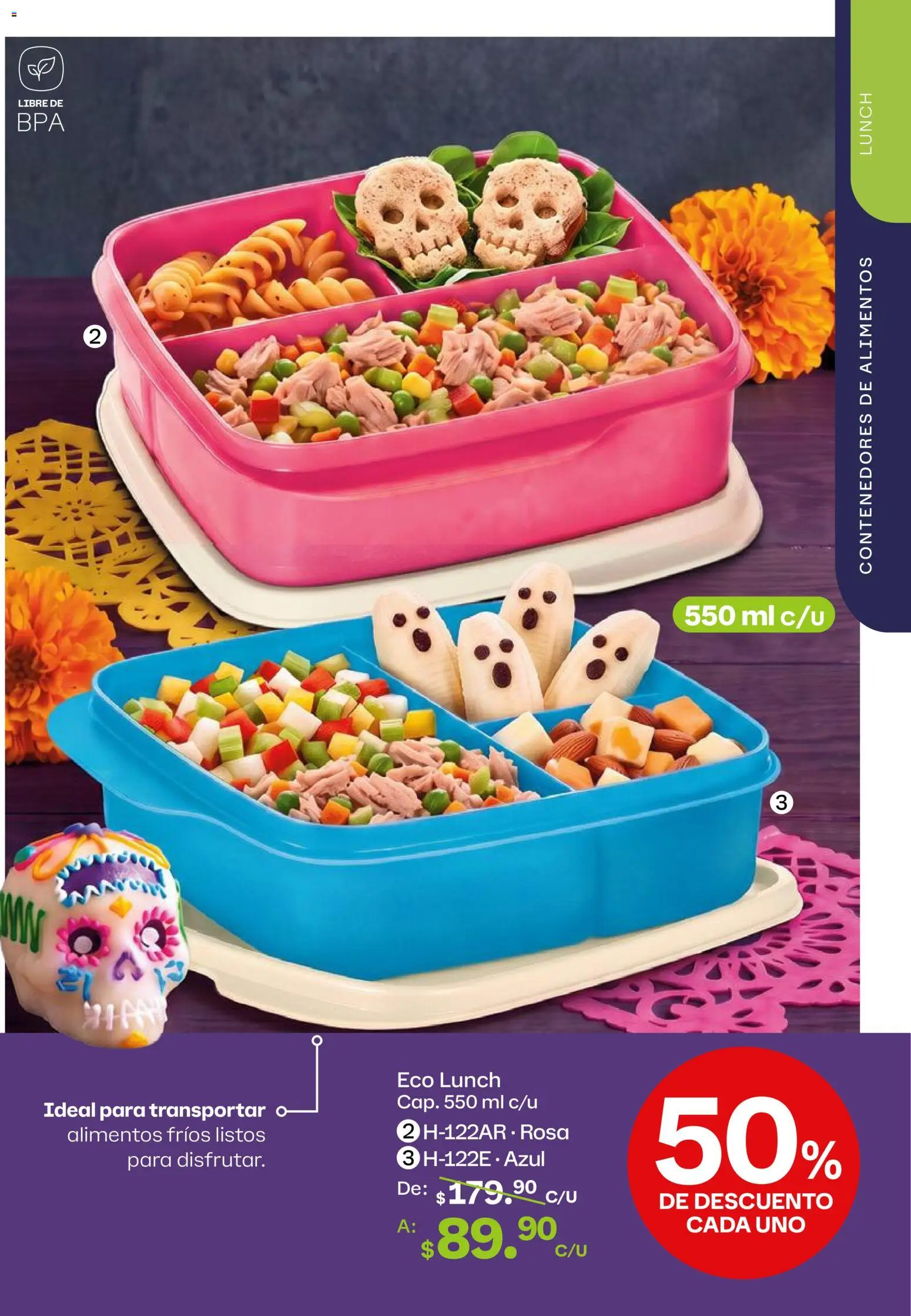 Nuevas ofertas de Tupperware válidas en toda la República Mexicana desde el 05/10/2026. ¡Encuentra las mejores ofertas en Tupperware catálogo! | Página: 53