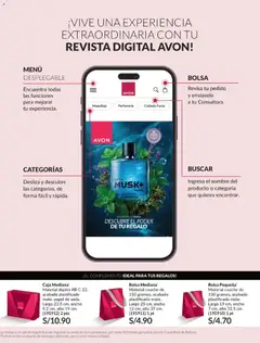 Vista previa de folleto Avon catálogo - Campaña 9 de la Avon válido desde 24.05.2026 | Página: 2 | Productos: Caja, Empaque, Bolsa, Maquillaje
