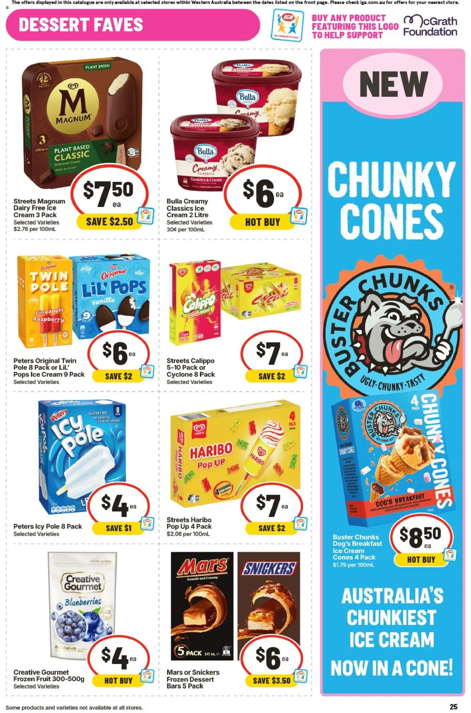 IGA catalogue - valid from 16/09/2026 | Page: 26 | Products: Dessert, Fruit, Ice, Frozen fruit
