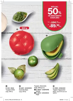 Vista previa de Tupperware catálogo, nuevo folleto de la tienda, válido en México a partir del 18.05.2026 | Página: 13