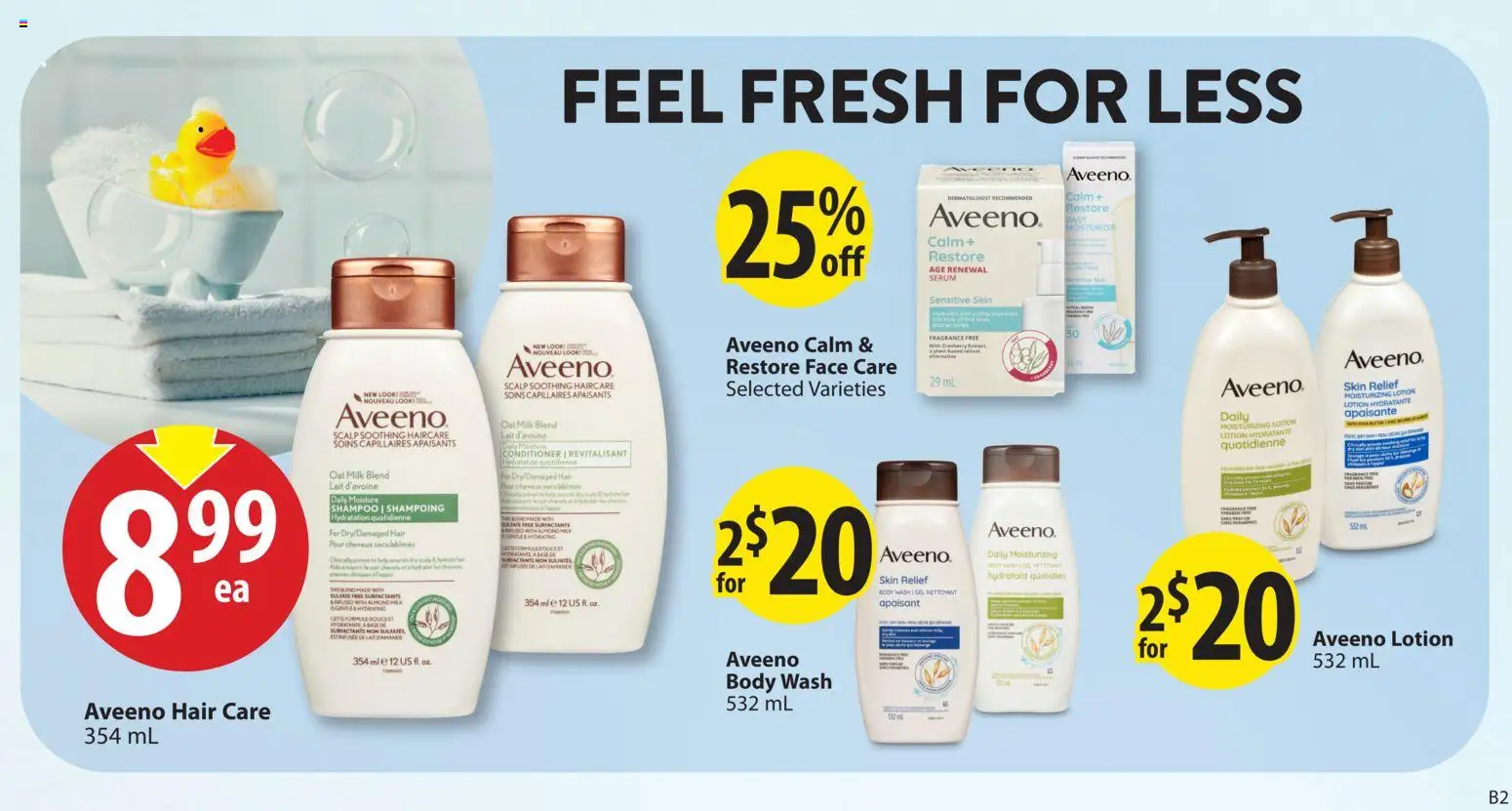 Save on foods flyer valid from 07.05.2026 | Page: 31 | Products: Fragrance, Conditioner, Body wash, Milk