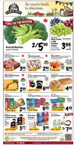 Preview of Farm Boy weekly flyer / circulaire from shop Farm Boy valid from Jul 2, 2026