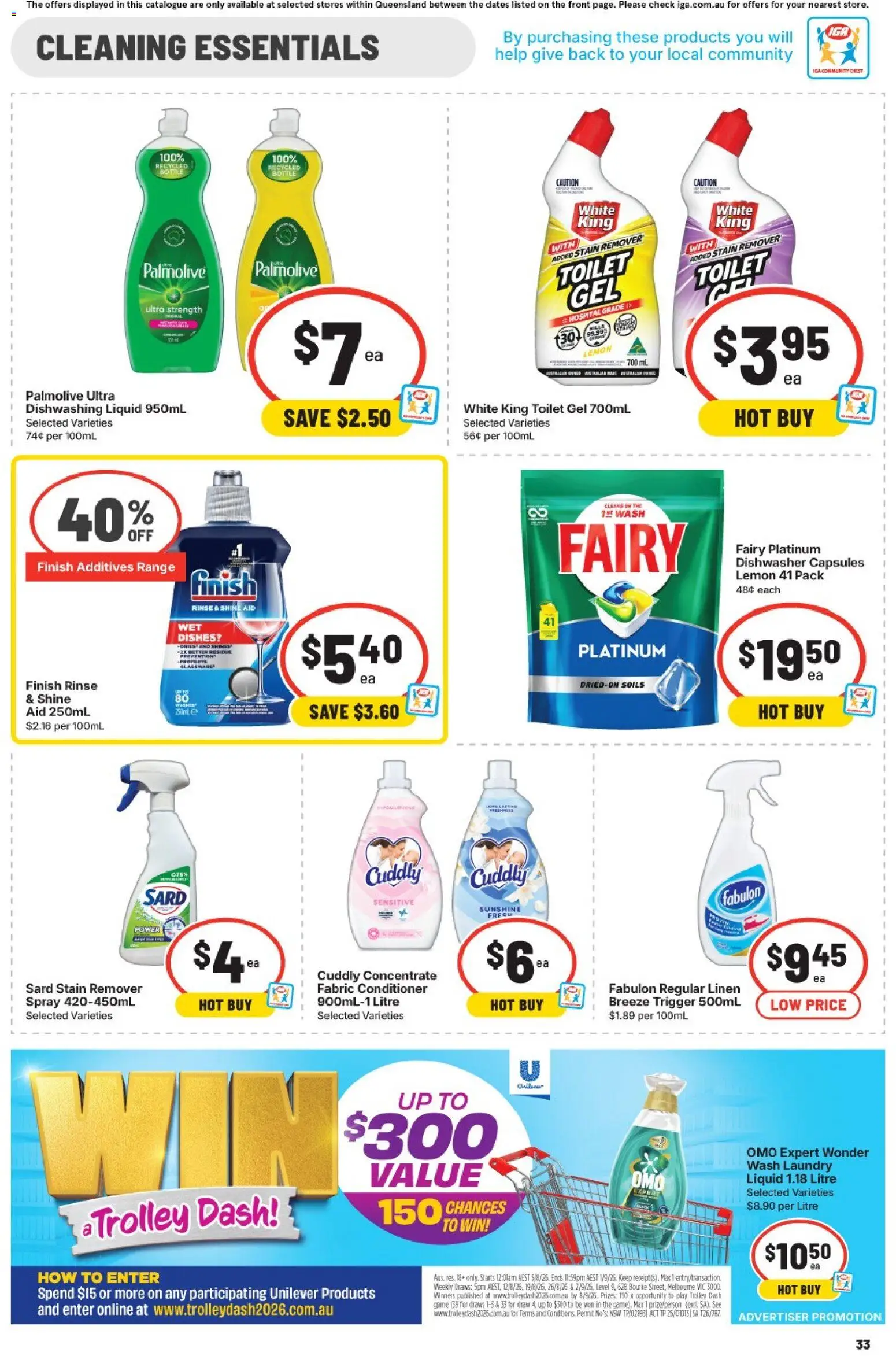 IGA catalogue - valid from 19/08/2026 | Page: 29 | Products: Conditioner, Glassware, Game, Dishes