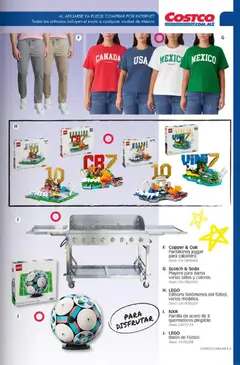 Vista previa de Costco Revista Junio 2026, nuevo folleto de la tienda, válido en México a partir del 01.06.2026 | Página: 91 | Productos: Pantalones, Parrilla, Playera
