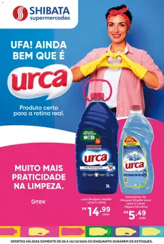 Shibata ofertas GTEX - Pré-Visualização do folheto da loja Shibata, válido de 09/10/2026